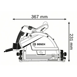 Bosch GKT 55 - L-Boxx pas cher