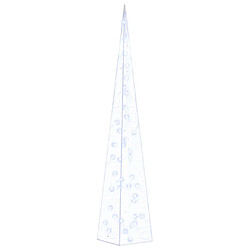 Cône lumineux décoratif vidaXL 90 cm - LED Bleu