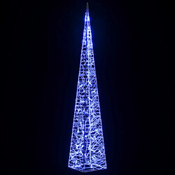 Acheter vidaXL Cône Lumineux LED Bleu 120 cm