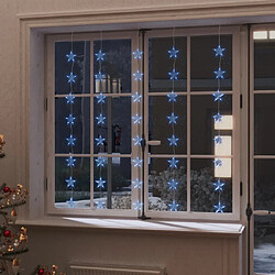 vidaXL Guirlande lumineuse étoiles 200 LED Bleu