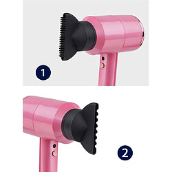 Sèche-cheveux professionnel 2000W - Rose pas cher