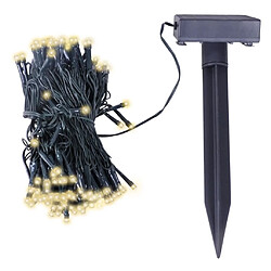 vidaXL Guirlande lumineuse solaire - 200 LED