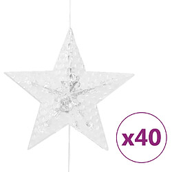 Acheter vidaXL Guirlande lumineuse étoiles 200 LED Bleu