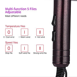 Sèche-cheveux professionnel ionique - Gris