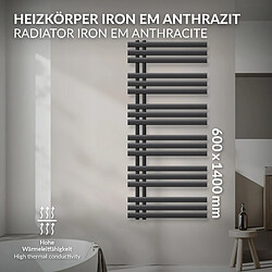 LuxeBath ECD Germany Iron EM - 600 x 1400 mm - Anthracite