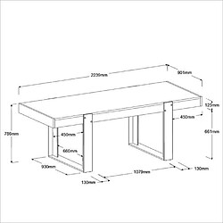 PARISOT Ensemble enfilade LOFT pas cher