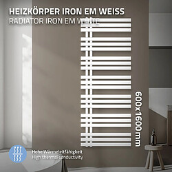 LuxeBath Iron EM Design 600x1600 mm