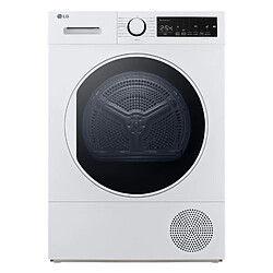 Lg RH8D13WH - Blanc Sèche-linge frontal LG RH8D13WH - 8 kg - Pompe à chaleur - Classe A++ - Blanc