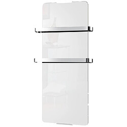 CHEMIN'ARTE Radiateur Sèche-Serviette Électrique 1200W - Blanc