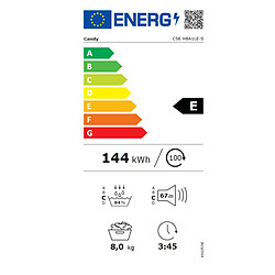 Candy CSEH8A1LES - Blanc pas cher