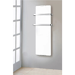 CHEMIN'ARTE Radiateur Sèche-Serviette Électrique 1200W - Blanc