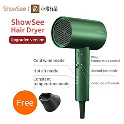 Sèche-cheveux ionique professionnel - Vert pas cher