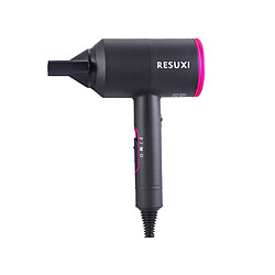 Sèche-cheveux de voyage ionique - Noir rouge