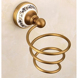 Kit accessoires salle de bains en laiton - Montage mural