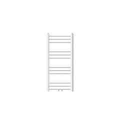 LuxeBath Radiateur courbé - Blanc 40x80 cm