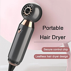 Sèche-cheveux de voyage - Noir pas cher