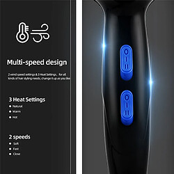 Acheter Sèche-cheveux professionnel 6 en 1 - Noir