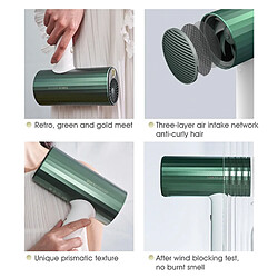 Sèche-cheveux HMH001 Anion - Vert