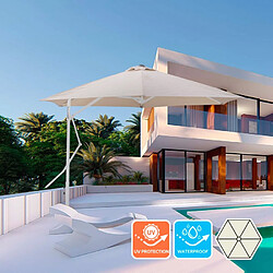 Elios parasols Parasol déporté de jardin - Beige