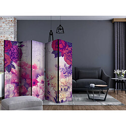 Artgeist Paravent Souvenirs Fleuris 5 Volets