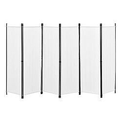 En.Casa en_casa Paravent de confidentialité Huesca 6 panneaux - Beige