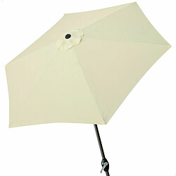 Aktive Parasol rond de jardin - Crème