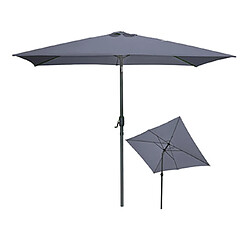 Mes Parasol rectangulaire - Anthracite