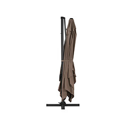 Acheter Habitat Et Jardin Parasol déporté Sun 4 3x4m - Taupe