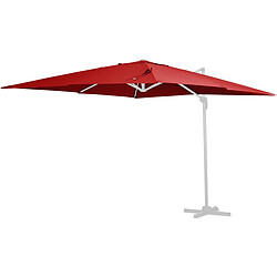 Habitat Et Jardin Toile parasol déporté Sun 3 - 3 x 3 m - Rouge