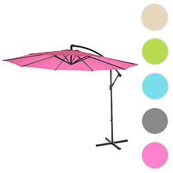 Mendler Parasol Acerra Ø 3m Inclinable Rose