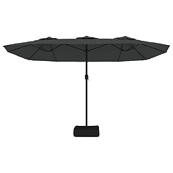 Acheter Parasol à double tête vidaxl anthracite