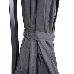 Avis Mendler Parasol déporté rond - Anthracite