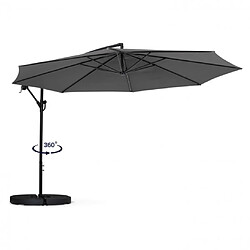 Idmarket MARKET Parasol déporté AJACCIO Gris