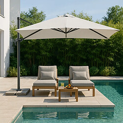Elios parasols Parasol déporté Paradise - noir