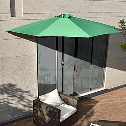 Casa.Pro casa_pro Demi-parasol Vert 300x150 cm
