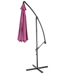 Acheter Mendler Parasol déporté Acerra - Rouge lavande