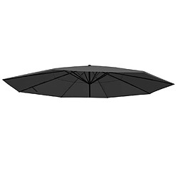 Mendler Toile pour Parasol Meran Pro Ø 5m - Anthracite