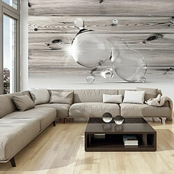 Paris Prix Light in Drops of Water Papier peint mural - 105x150 cm - Résistant à l'eau et à la saleté - Pigments longue durée