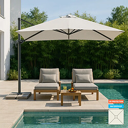 Elios parasols Parasol déporté Paradise - noir