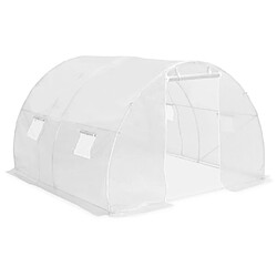 VidaXL Serre - 9 m² Blanc