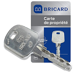 Bricard cylindre de porte Serial XP 18001 - 30+30 mm