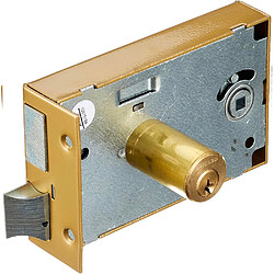 Bricard serrure en applique horizontale droite 1821