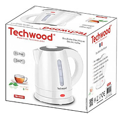 Avis Techwood Set petit déjeuner bouilloire + grille-pain - Blanc