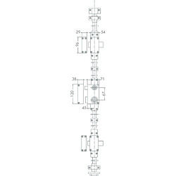 Jpm Serrure multipoints Véga VF C45