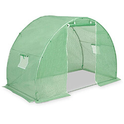 Avis VidaXL Serre Polyéthylène 4,5 m² - Vert