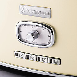 Westinghouse Retro Grille-pain 2 fentes - Blanc pas cher