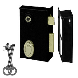 Abus serrure en applique verticale pour porte droite