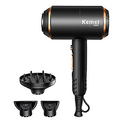 Sèche-cheveux Kemei 4000W - Noir
