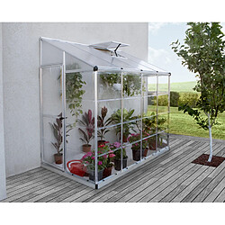 Serre de jardin adossée 2.9m² argent - 704052 - Lean To - PALRAM