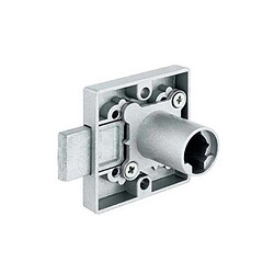 Ojmar serrure à plaquer mono-point - Nickelé